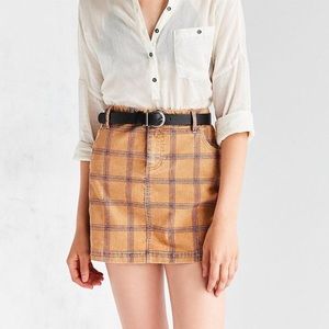 CORDUROY SKIRT